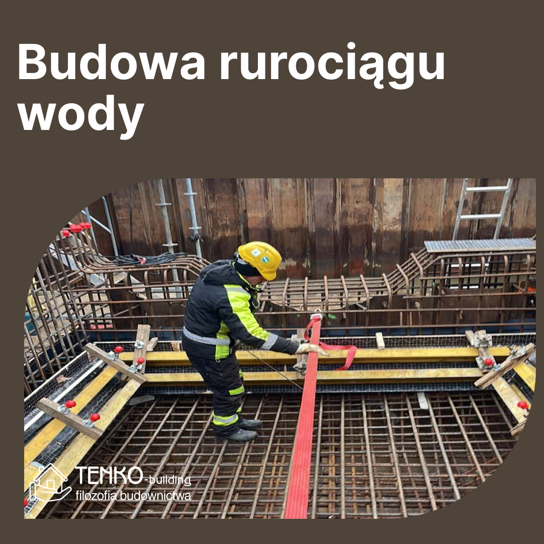 Budowa rurociągu wody — Ostrolenka