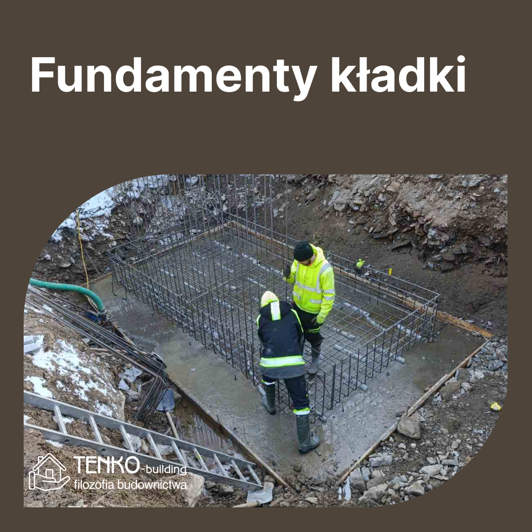Budujemy 2 fundamenty kładki dla pieszych do hotelu